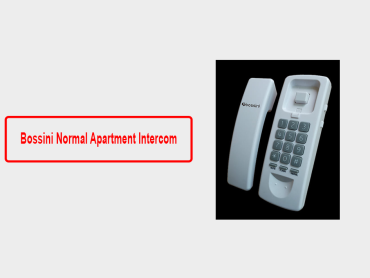 Bossini Normal Apartment Intercom